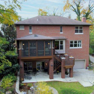 Screened-in porch Residential Architecture addition