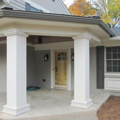 front porch columns residential architecture Indian Hill   