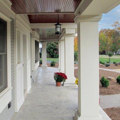 front porch Indian Hill, Cincinnati residential